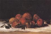 Gustave Courbet Still-life France oil painting reproduction